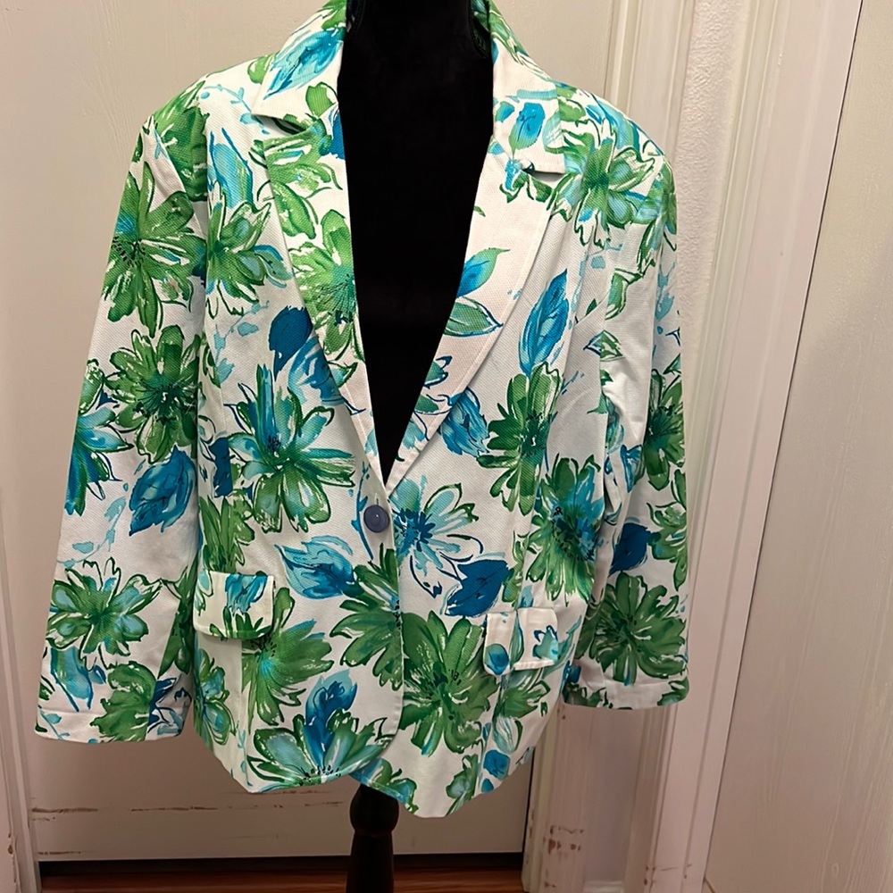 NWT Notations blazer 28W